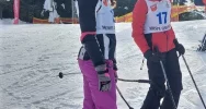 Sukces uczniów limanowskiej „Jedynki” na powiatowych zawodach SLALOM GIGANT w Kasinie Wielkiej - zdjęcie 5