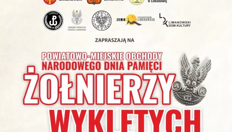 Zapraszamy do udziału w Powiatowo-Miejskich obchodach Narodowego Dnia Pamięci Żołnierzy Wyklętych - zdjęcie 1