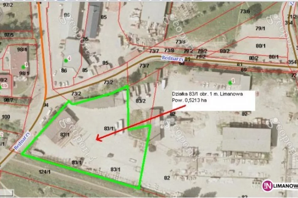 Działka przy ul. Reymonta na sprzedaż - zdjęcie 2