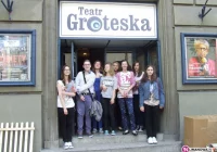 Grupa Teatralna „M.A.S.K.A” z ZS w Mordarce w Teatrze „Groteska” - zdjęcie główne