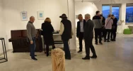 Wernisaż wystawy ,,SALOON NR 4 Dwa miesiące onkologii“Aleksandra Majerskiego - zdjęcie 5