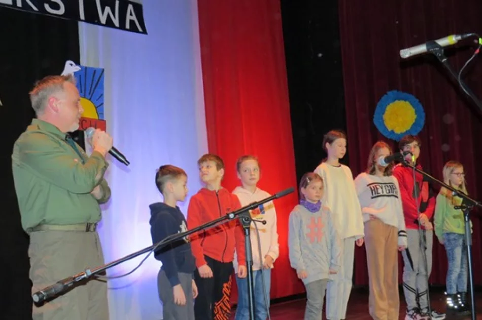 Zuchy i harcerze z ”Jedynki” na wyjątkowym biwaku harcerskim w Mszanie Dolnej - zdjęcie 10