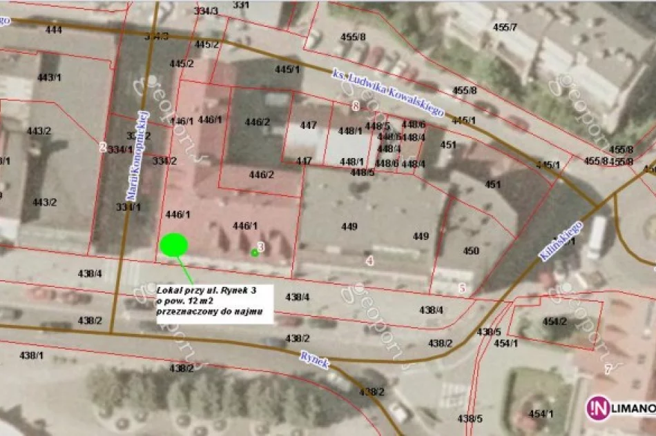 Ogłoszenie o przetargu ustnym nieograniczonym na najem lokalu użytkowego przy ul. Rynek 3 - zdjęcie 2