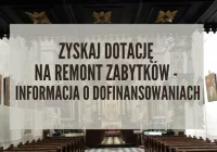 Zyskaj dotację na remont zabytków - zdjęcie główne