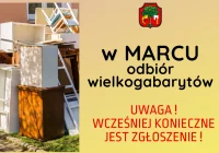 W marcu odbiór wielkogabarytów – wcześniej konieczne jest zgłoszenie odpadów do odbioru - zdjęcie główne