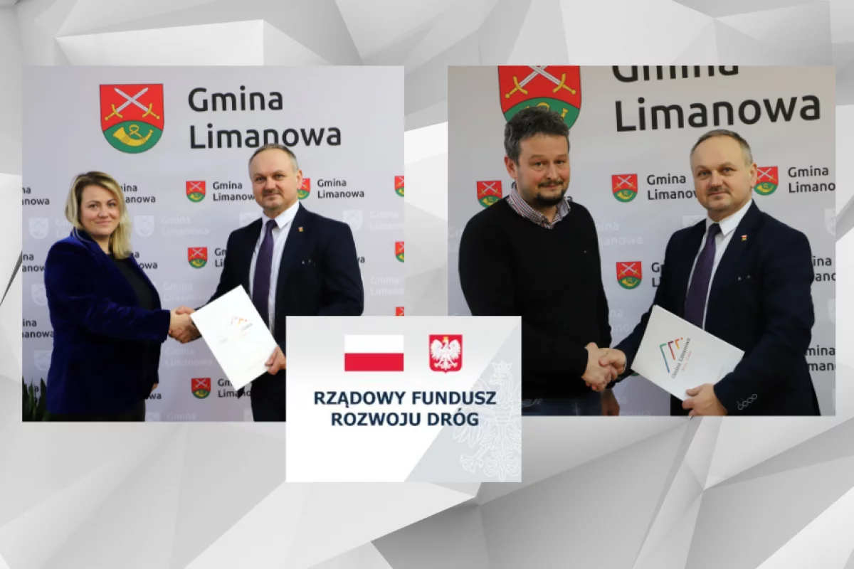 Podpisanie umów na remont dróg w Rupniowie, Nowym i Starym Rybiu