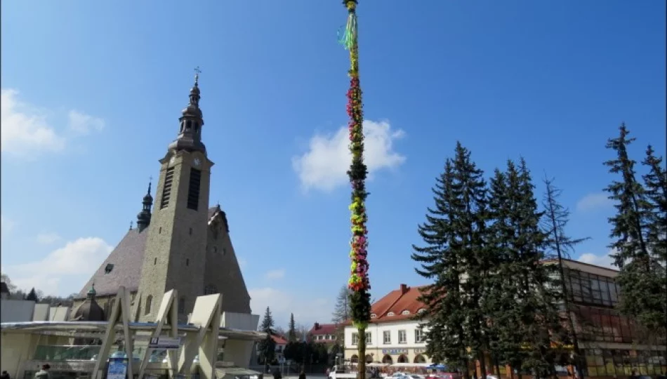 Palma Wielkanocna na limanowskim rynku - zdjęcie 1