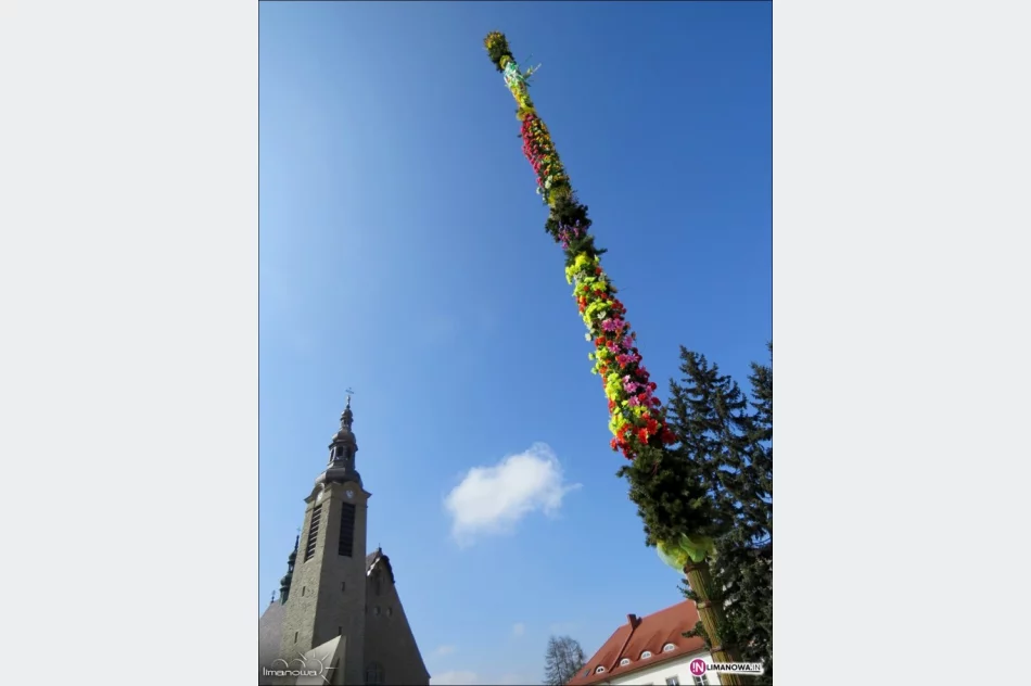 Palma Wielkanocna na limanowskim rynku - zdjęcie 3