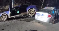 Małopolskie: Policjanci zatrzymali uciekającego kierowcę audi; padły strzały - zdjęcie 2