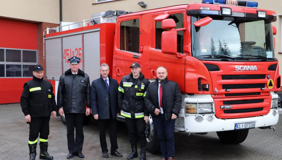 Używana Scania trafiła już do OSP - zdjęcie 1