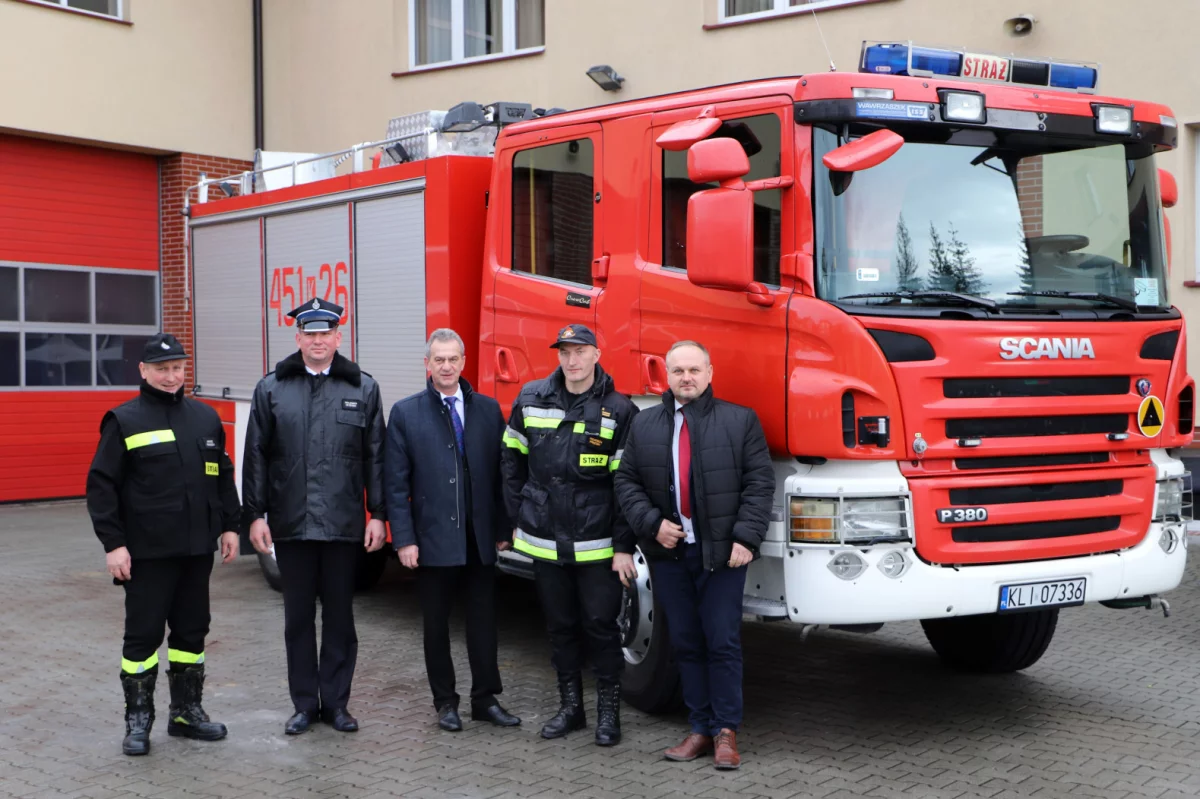 Używana Scania trafiła już do OSP