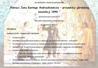 „Pamięci Jana Kantego Andrusikiewicza – przywódcy góralskiej insurekcji 1846” - zdjęcie główne
