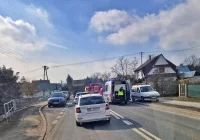 Zderzenie na DK 28, jedna osoba w szpitalu - zdjęcie główne