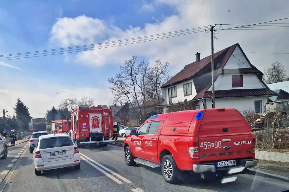 Zderzenie na DK 28, jedna osoba w szpitalu - zdjęcie 2