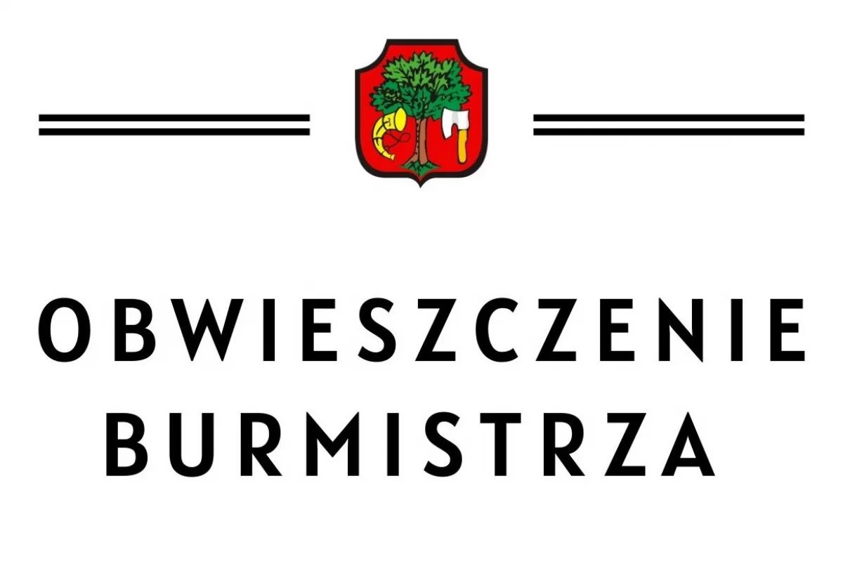 Obwieszczenie Burmistrza Miasta Limanowa