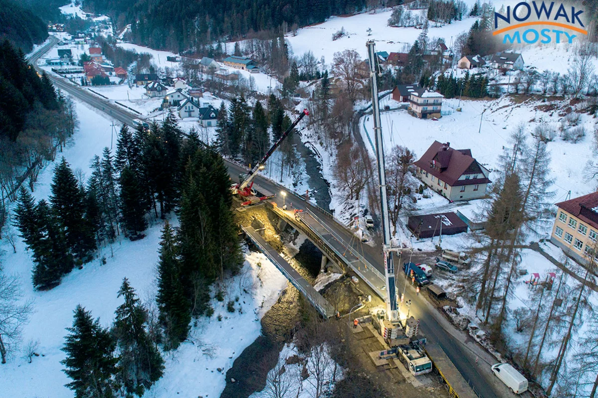 Nowe mosty na drodze wojewódzkiej