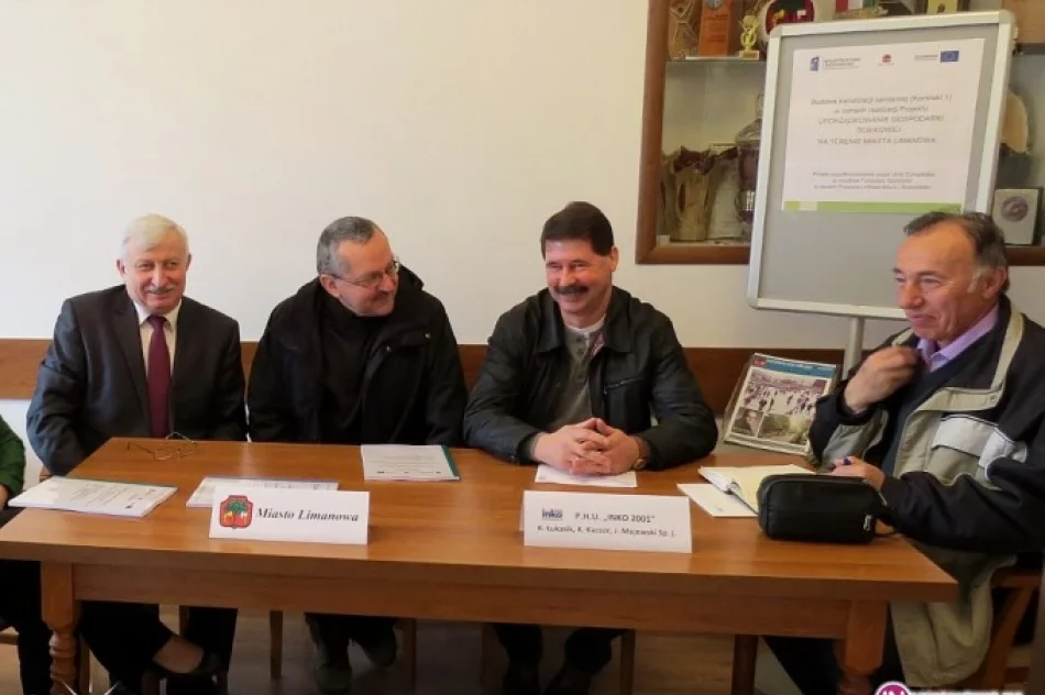 Budowa kanalizacji na terenie miasta Limanowa - zdjęcie 2