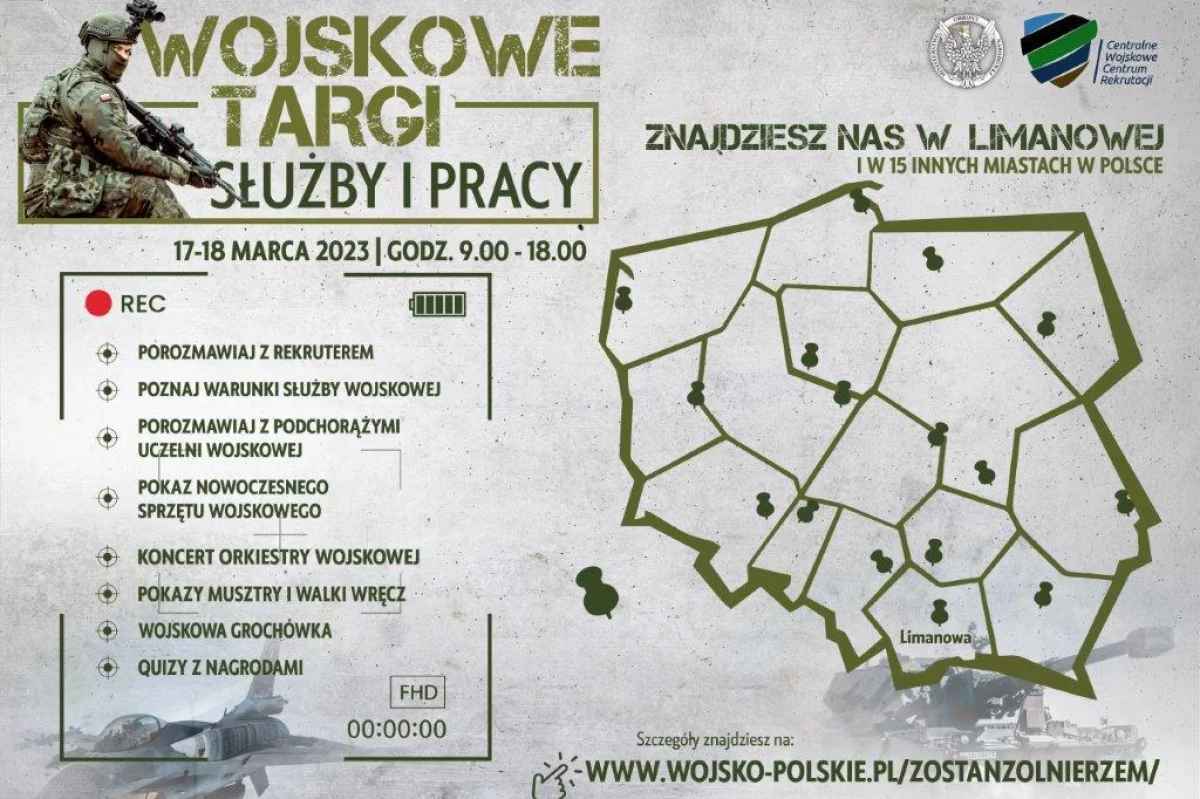 Wojskowe Targi Służby i Pracy w Limanowej!