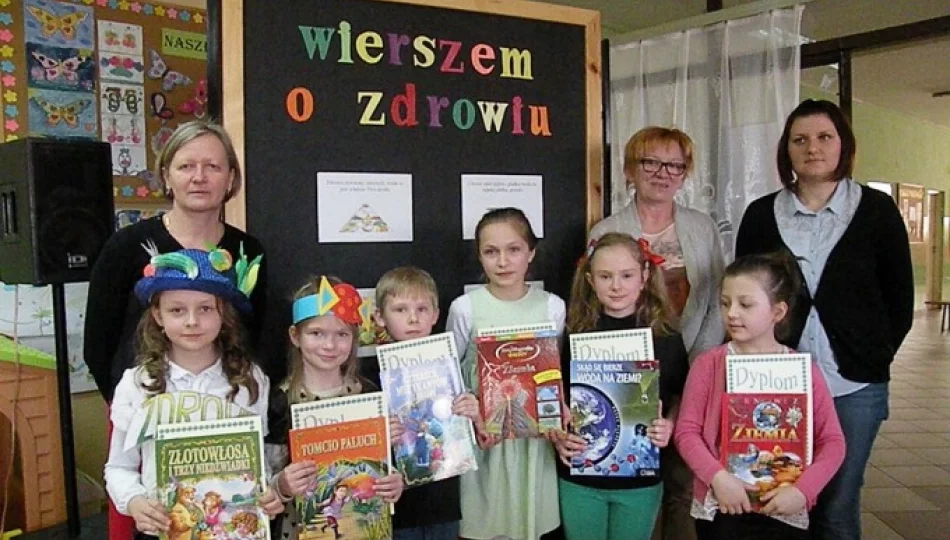 Powitanie wiosny w Szkole Podstawowej Nr 4 w klasach od 0-III - zdjęcie 1
