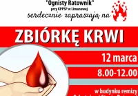 Zbiórka krwi w remizie OSP Limanowa - zdjęcie główne