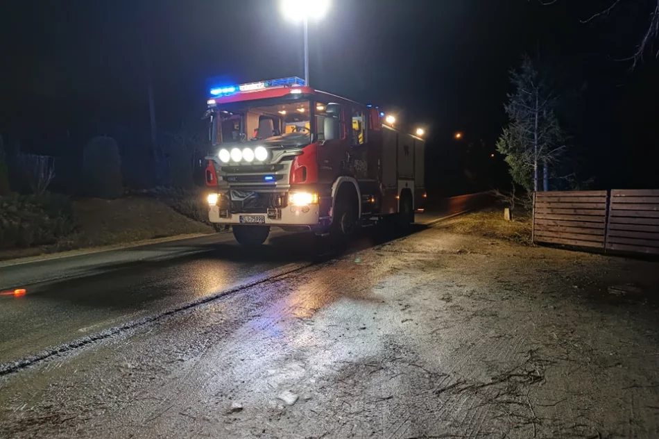 Samochody rozbite, dwie osoby zabrane do szpitala - zdjęcie 7