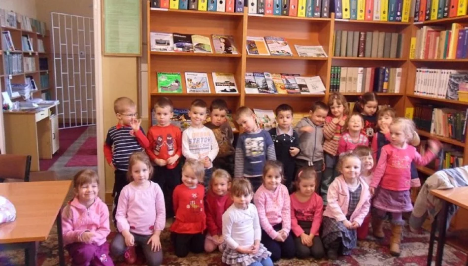 Współpraca przedszkola z Biblioteką Pedagogiczną- filia w Limanowej - zdjęcie 1