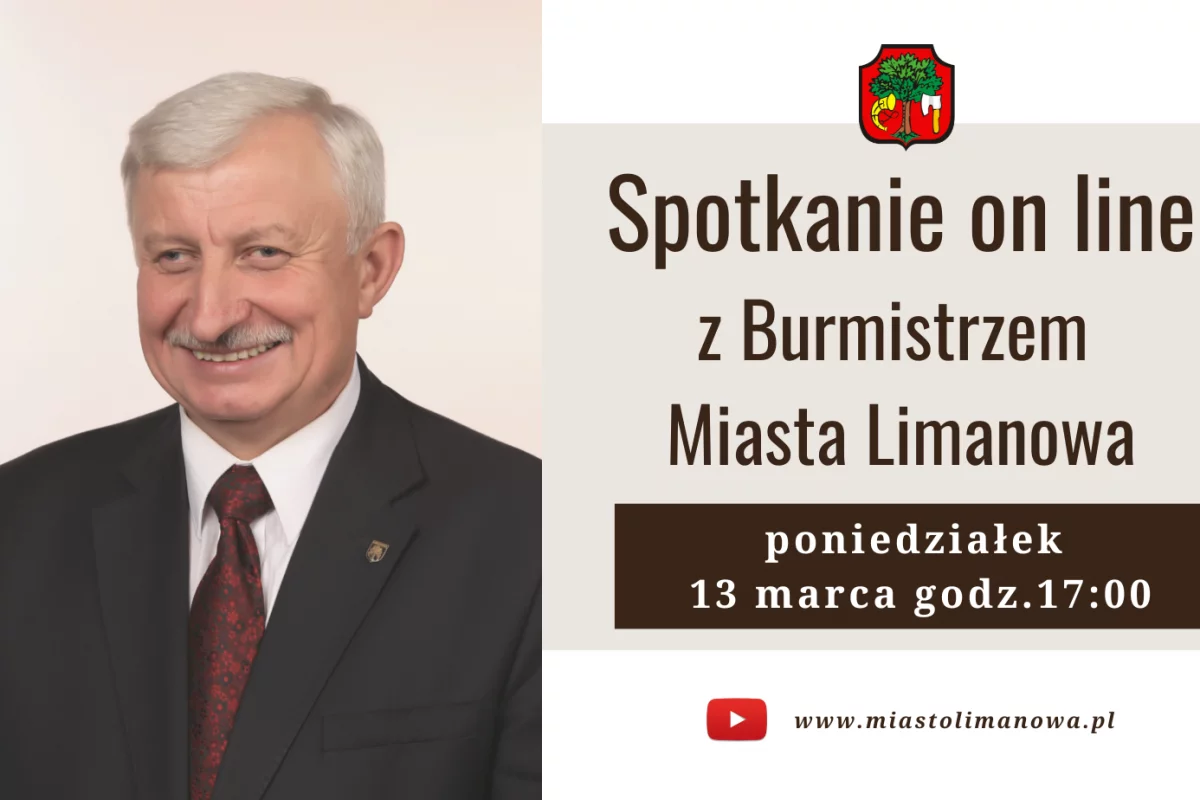 Czat z Burmistrzem – w poniedziałek 13 marca