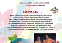 Burmistrz zaprasza na występ Kabaretu RAK - zdjęcie główne