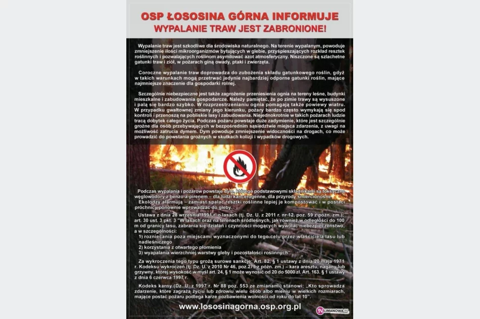 OSP w Łososinie Górnej informuje - zdjęcie 3