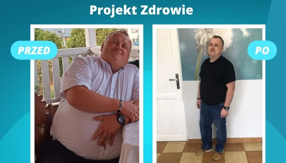 Spektakularna metamorfoza z Projekt Zdrowie! Pan Jarek – 37 kg w ciągu 7 miesięcy kuracji - zdjęcie 1