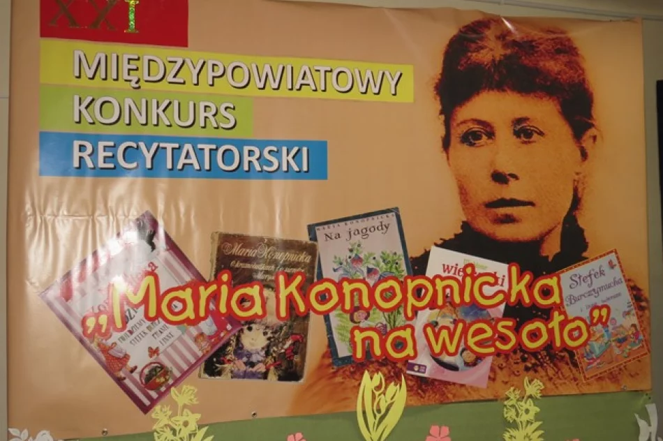 Odbyła się XXI edycja Konkursu Recytatorskiego „Maria Konopnicka na wesoło” - zdjęcie 6