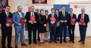 Podpisanie umowy na dofinansowanie drogi Stare Rybie - Zimna Woda - Podgórze - zdjęcie 4