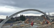 Pierwszy łuk gotowy. Miasto widzi szansę na skrócenie terminu - zdjęcie 2