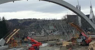 Pierwszy łuk gotowy. Miasto widzi szansę na skrócenie terminu - zdjęcie 5