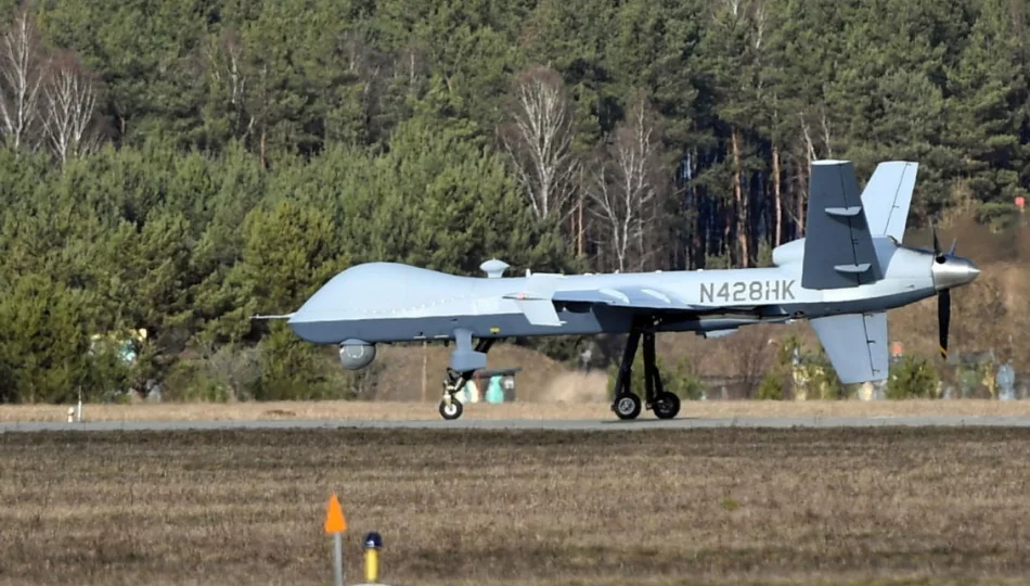 Pentagon: amerykański bezzałogowiec MQ-9 Reaper strącony przez rosyjski Su-27 nad Morzem Czarnym - zdjęcie 1