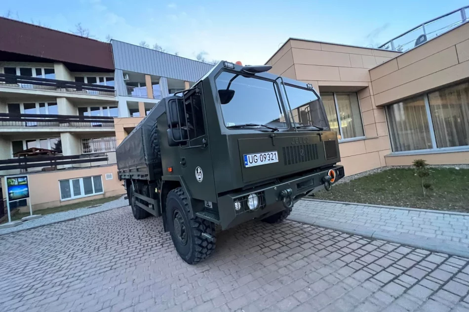 Wojskowy sprzęt już w Limanowej - zdjęcie 2