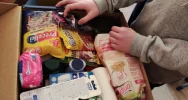 „Paczka dla Ukrainy”w Szkole Podstawowej w Nowym Rybiu - zdjęcie 3