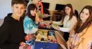 „Paczka dla Ukrainy”w Szkole Podstawowej w Nowym Rybiu - zdjęcie 4
