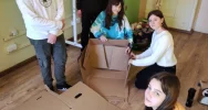 „Paczka dla Ukrainy”w Szkole Podstawowej w Nowym Rybiu - zdjęcie 5