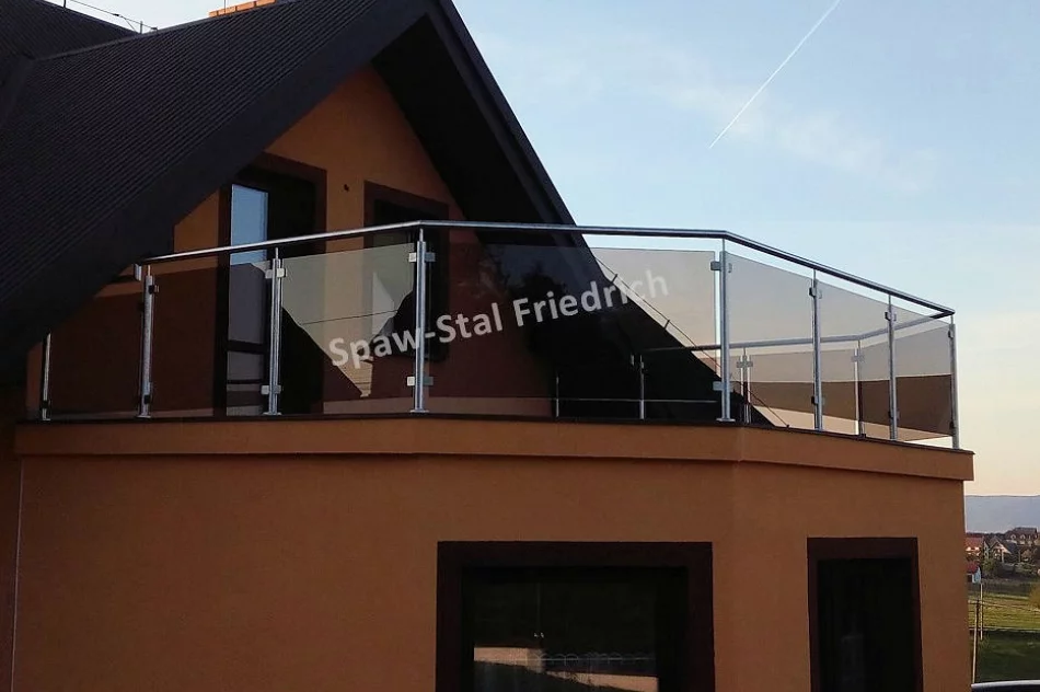 Balustrady balkonowe, schodowe, poręcze,bramy, przęsła ze stali nierdzewnej INOX - zdjęcie 9