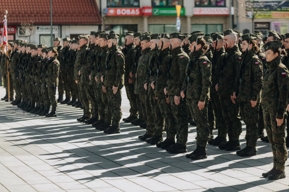 Przysięga wojskowa w Limanowej - 18 marca 2023 roku - zdjęcie 3