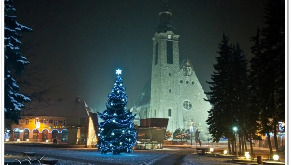 Limanowa oświetlona tysiącem lampek - zdjęcie 1