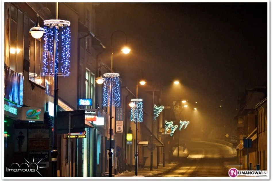 Limanowa oświetlona tysiącem lampek - zdjęcie 2