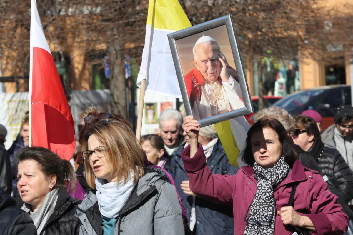 Marsz w obronie dobrego imienia Jana Pawła II