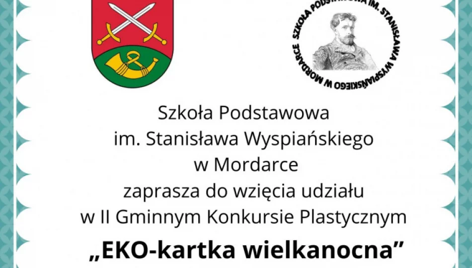 II Gminny Konkurs Plastyczny ​EKO-kartka wielkanocna - zdjęcie 1