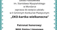 II Gminny Konkurs Plastyczny ​EKO-kartka wielkanocna - zdjęcie 2