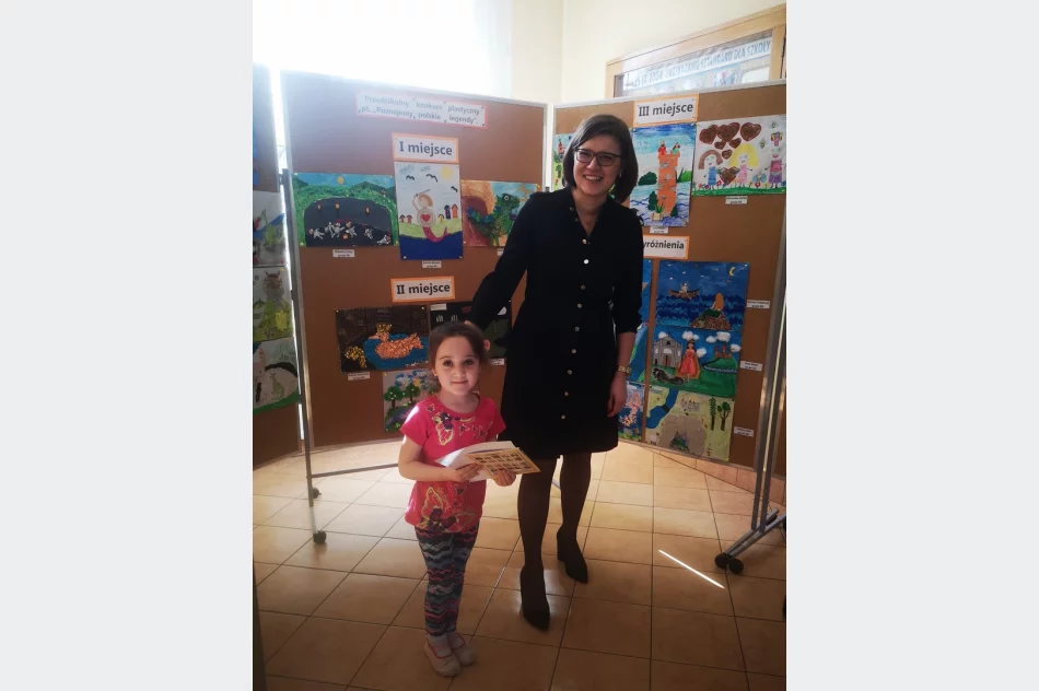 Konkurs plastyczny pt. „Poznajemy polskie legendy" zorganizowany w SP nr 1 w Starej Wsi - zdjęcie 8