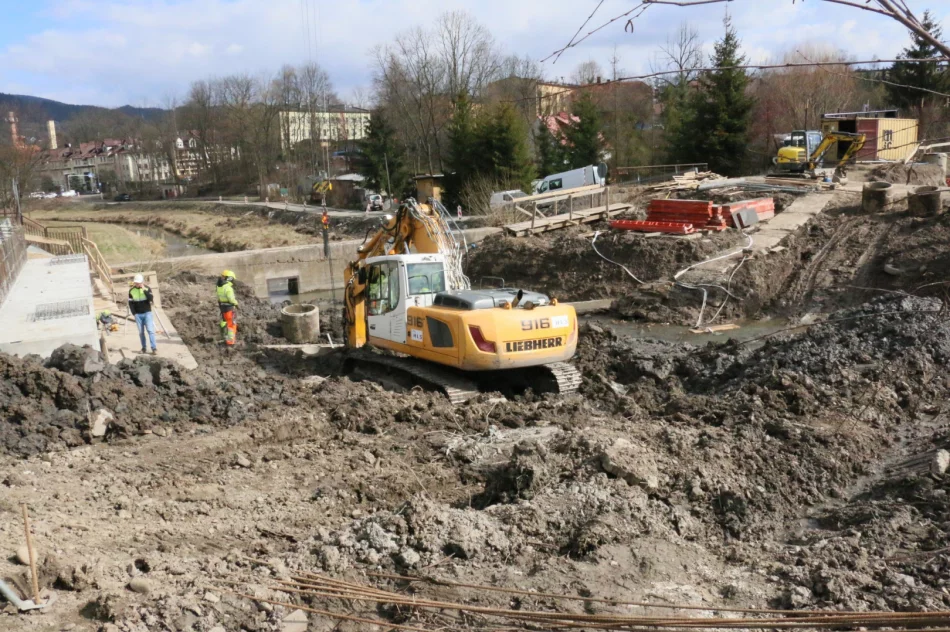 ​Postępy robót przy budowie mostu - zdjęcie 2