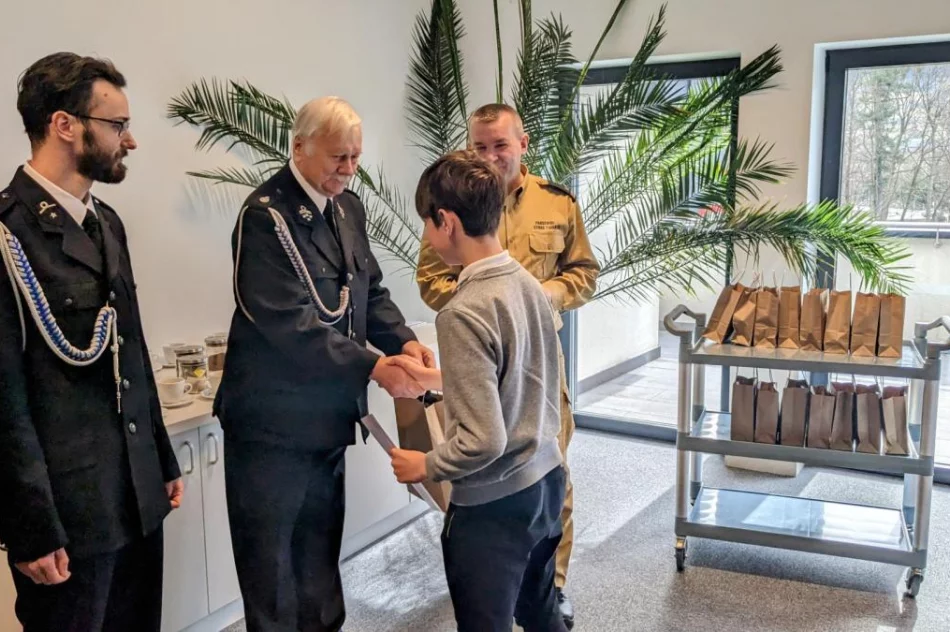 Gminne eliminacje turnieju wiedzy pożarniczej. - zdjęcie 3