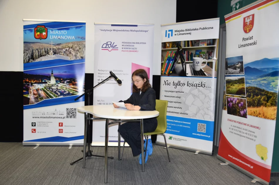 Powiatowy Maraton Czytelniczy w limanowskiej bibliotece - zdjęcie 2